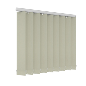 GAMMA stoffen lamellen verduisterend vast raam 3106 crème