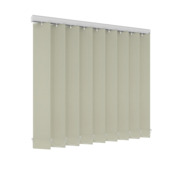 GAMMA stoffen lamellen verduisterend vast raam 3106 crème