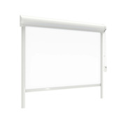 GAMMA rolgordijn verduisterend draaikiepraam kunststof/aluminium 1104 wit