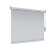 GAMMA rolgordijn verduisterend draaikiepraam hout 1123 wit