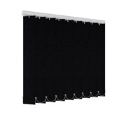 GAMMA stoffen lamellen verduisterend vast raam 3105 zwart