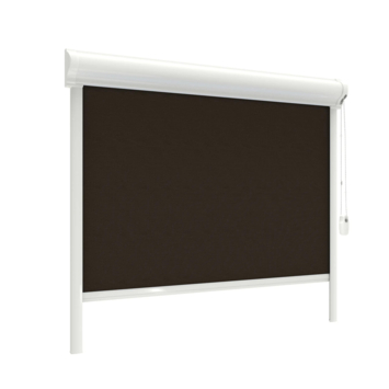 GAMMA store enrouleur fenêtre oscillo-battante pvc ou alu 1114 brun
