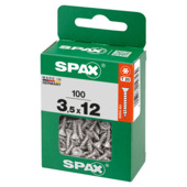 Spax schroef T-Star Plus geel 3,5x12 mm 100 stuks