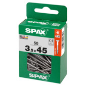 Spax schroef T-Star Plus geel 3,5x45 mm 50 stuks