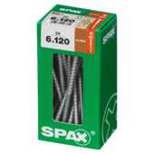 SPAX Hi-Force schroef T-STAR plus deeldraad discuskop 4CUT 6 x 120 mm 24 stuks