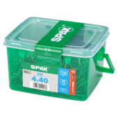 Vis Spax tête fraisée 4x40 mm inox A2 TX 350 pièces