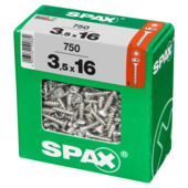 Spax universele schroef 3,5 x 16 mm wirox 750 stuks