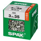 Spax universele schroef 3,5 x 35 mm wirox 500 stuks