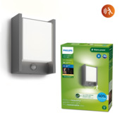 Philips buitenlamp Arbour LED met sensor antraciet 3,8W 800 lm