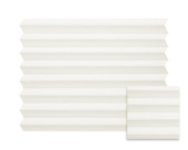 Kleurstaal GAMMA enkel plisségordijn lichtdoorlatend wit (kleurnr. 7220) op maat