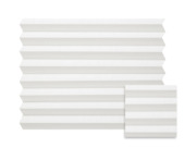 Échantillon store plissé simple GAMMA translucide blanc 7229 sur mesure