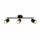 Nordlux 3 opbouwspot Explore GU10 zwart