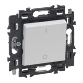 Legrand Valena Next schakelaar 2-polig wit