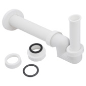 Sanivesk ruimtebesparende sifon universeel 40 mm wit