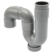 Sanivesk P met S sifon 40 mm grijs