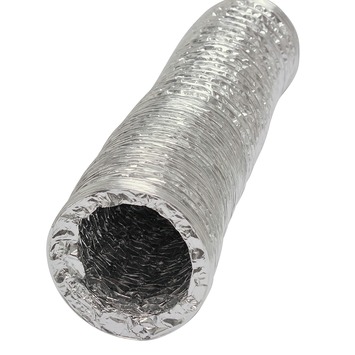 IVC Air flexibele buis dia 125mm 1,5m aluminium/pvc