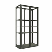 Royal Well serre groot Urban Grower Large grijsgroen 76,5 x 41,5 x 141,5 cm