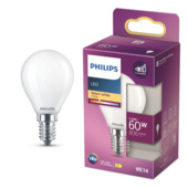 Philips LED kogel E14 5,9W mat niet dimbaar