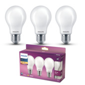 Philips LED peer E27 6 W mat niet dimbaar 3 stuks