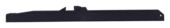 Système soft-close pour porte coulissante noir