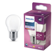 Ampoule boule P45 LED mat Philips E27 3,4 W 4000 K