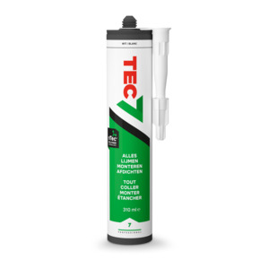 Mastic d'étanchéité Tec7 blanc 310 ml