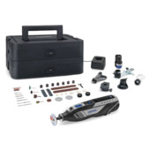 Dremel 12V multitool 8250JF Platinum incl. 2 accu's 2 Ah + lader en koffer