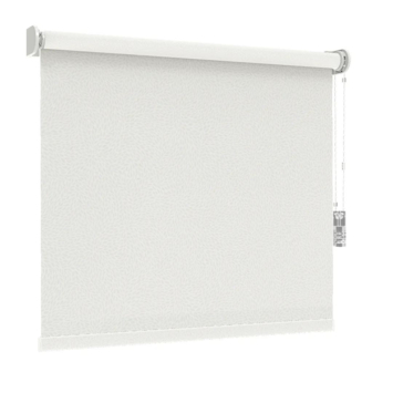 GAMMA rolgordijn draaikiepraam hout 1081 wit lichtdoorlatend op maat