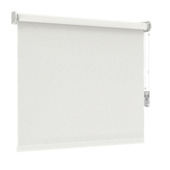 GAMMA rolgordijn draaikiepraam hout 1081 wit lichtdoorlatend op maat