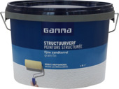 GAMMA structuurverf wit 2,5 liter