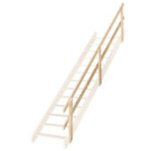 Sogem horizontale leuning voor trap Cottage Junior Mini den