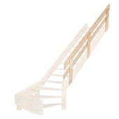 Sogem horizontale leuning Maxi voor trap Cottage Medium of Large den