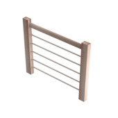 Garde-corps Sogem pour escalier Nevada 100 cm