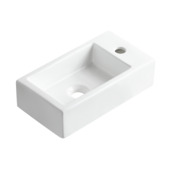 Marho handenwasser toilet Ondine M rechts glans wit keramiek