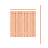 Schutting Royal Douglas hout geschaafd 1,9 m