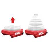 Lampe pliable sans fil Skil 20V 3175CA avec port USB-C (sans batterie)