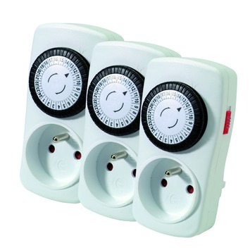 Profile mechanische tijdschakelklok dagprogramma 3 st