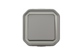Legrand Plexo opbouw wisselschakelaar spuitwaterdicht grijs