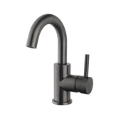 Mitigeur de lavabo Marho Valdra bec pivotant gris canon