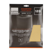 GAMMA Professional schuurpapier korrel P120 3 stuks