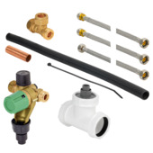 Kit de raccordement pour chauffe-eau Sanivesk 1/2"