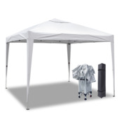 Handson partytent One Touch wit 2,95x2,95 m waterafstotend
