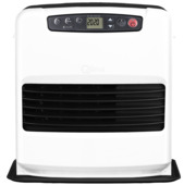 Poêle laser Qlima SRE 4035 TC blanc mat/noir