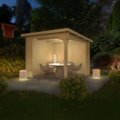 Overkapping Lara 275x275 cm onbehandeld