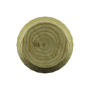 Tuinpaal rond grenen hout geïmpregneerd 6 x 150 cm