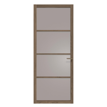 ABE100 chêne foncé verre bronze