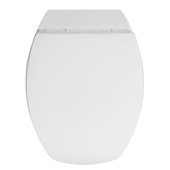 Allibert Baccara² wc-bril afneembaar wit MDF