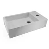 Marho handenwasser toilet Zelia rechts mat wit composiet