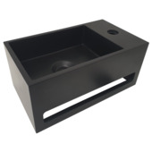 Marho handenwasser Silara rechts mat zwart composiet