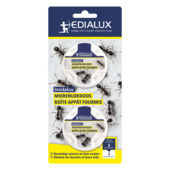 Boîte-appât pour fourmis Edialux Imidalux 2 pièces